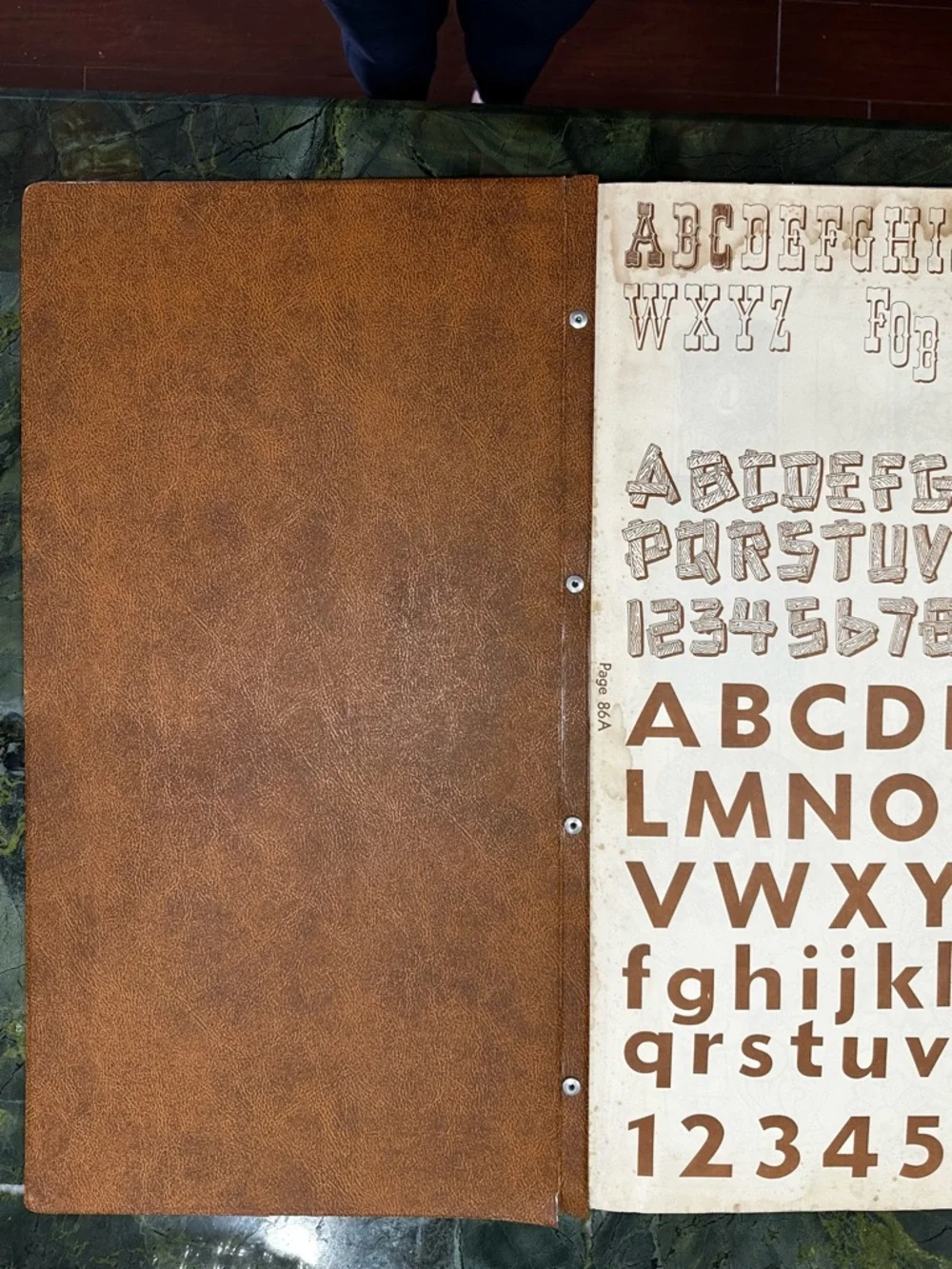 1976 F.O. BAIRD Leatherworking Tech Patterns carvings projects Artisans 24x12